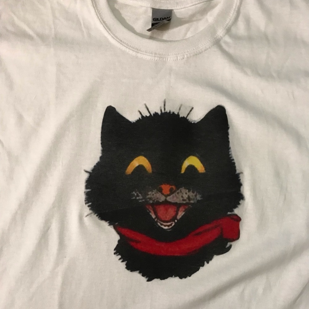 Men’s (or Women or whatever) Adult Sized Large Totally Awesome CAT SHIRT!!